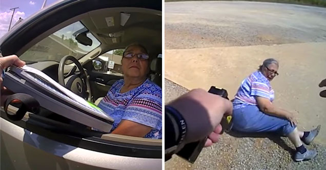 65-Year-Old Oklahoma Woman Tasered After Refusing To Sign $80 Ticket, Tries To Flee The Scene