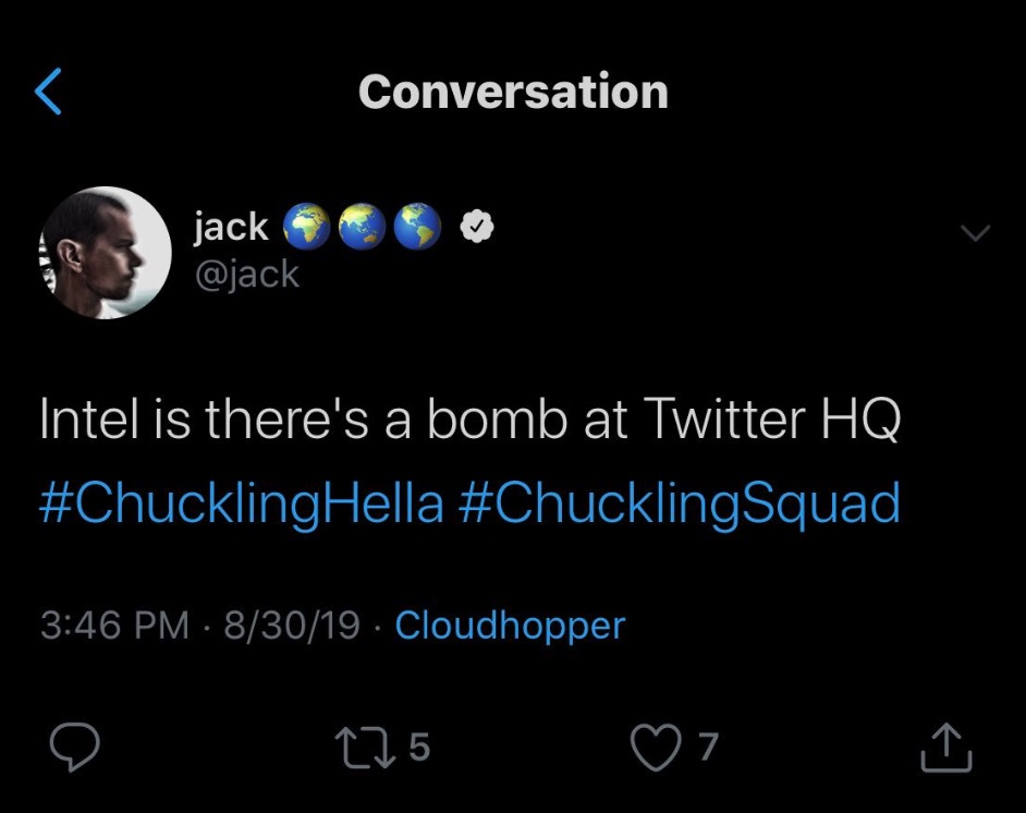 Jack Dorsey, the CEO of Twitter, had his Twitter account hacked today around 3:30pm EST. During that short span that someone had access, they tweeted some pretty foul things. @Jack has around 4.21 million followers. 