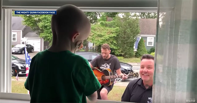 Dropkick Murphys Perform "Going Up To Boston" For Three-Year-Old Fan Battling Cancer