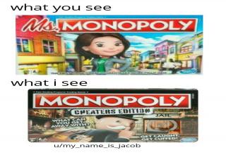 mha monopoly meme