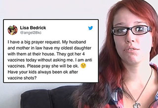 This poor mom thought people would be sympathetic to her cause but it turns out they weren't. 