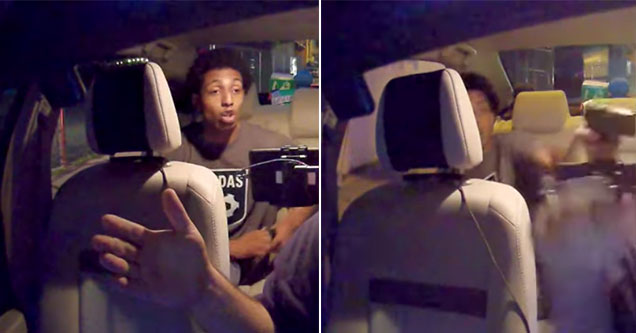Uber Drivers Makes A Swift Getaway During An Attempted Robbery Wtf 1285