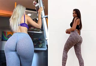 These girls might get you all worked up with their <a href="https://www.ebaumsworld.com/pictures/31-hot-girls-in-yoga-pants/85971555/">extra tight yoga pants</a> and their big, juicy butts. Don't worry, even if these don't get you going, we've got plenty more <a href="https://www.ebaumsworld.com/pictures/33-hot-girls-in-yoga-pants/85941572/">yoga pants butts</a> to check out. 
