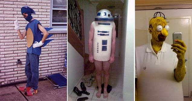 Guy Creates LowCost DIY Costumes From Household Objects  Bad cosplay  Cosplay Cosplay outfits
