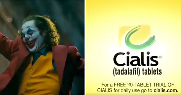 Someone Turned This Iconic Joker Scene Into A Boner Pill Commercial