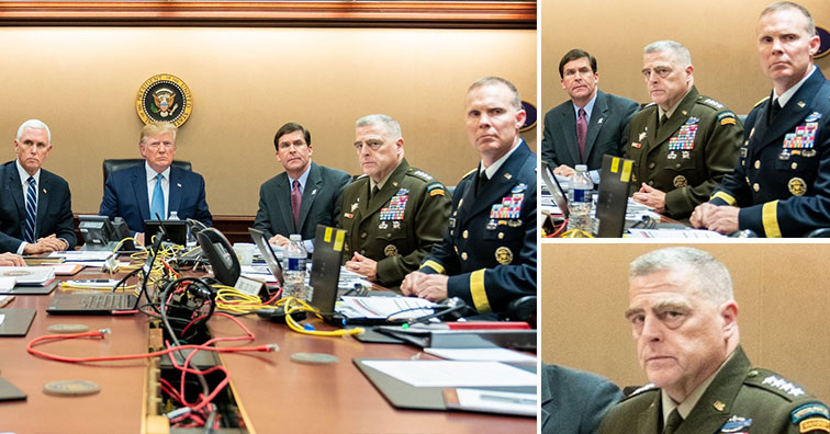 Former White House Photographer Says Trump Staged His Situation Room Photo 