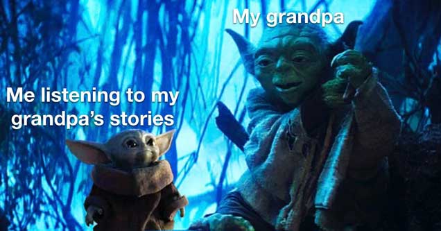 22 Baby Yoda Memes From Disney S New Star Wars Series Mandalorian Funny Gallery