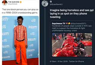 Hot takes that could only come from black Twitter.
<br></br>
We all know <a href="https://www.ebaumsworld.com/pictures/45-hilarious-moments-from-black-twitter/85784890/" target=_blank">black Twitter</a> always delivers, so here are some more great <a href="https://www.ebaumsworld.com/pictures/28-pearls-from-this-weeks-black-twitter/86133436/" target=_blank">pearls from Black Twitter</a> for your enjoyment.