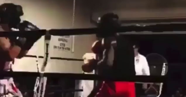 Boxer Gets Hit So Hard His Soul Leaves His Body