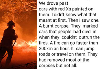This volunteer's experiences are just a small sample of how devastating the fires in Australia truly are.