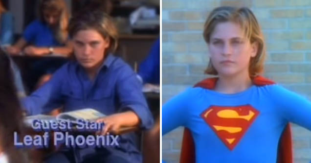 A Much, Much Younger Joaquin Phoenix Once Played 'Superboy' - Wow Video ...