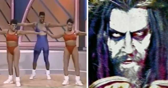 80s Aerobics video to the tune of Rob Zombie's Dragula 