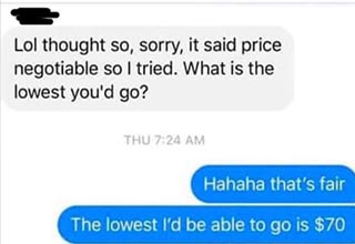 This seller received the most cringey messages you'll see today.