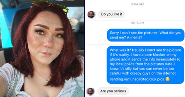 Woman Shares Her Clever Response To An Unwanted D K Pic Funny