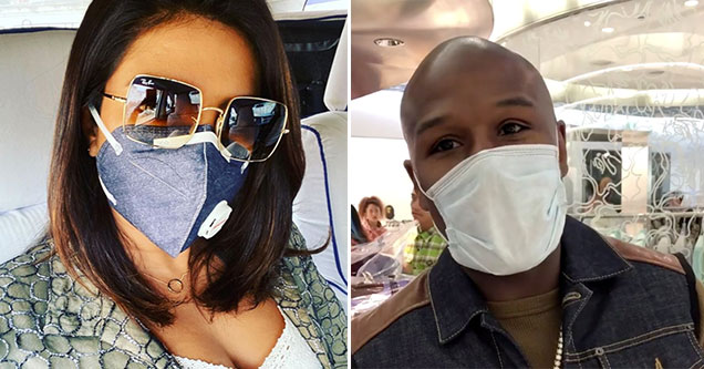 Celebrities Are Protecting Themselves from the Coronavirus