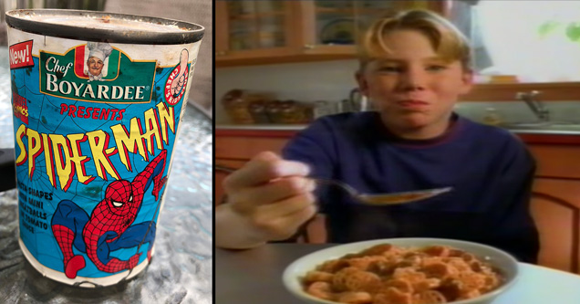 What Happens When a Can of Chef Boyardee Ages 25 Years