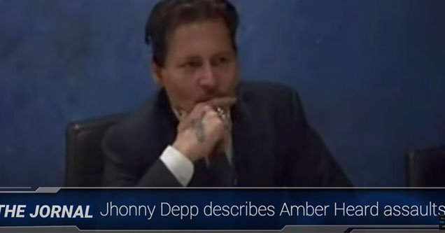 Johnny Depp Describes Being Assaulted By Ex-Wife Amber Heard