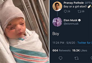 In a YouTube Q&A Grimes talked about not wanting to put a gender on her child, but when the day came Elon took it upon himself to do just that. <a href="https://www.ebaumsworld.com/pictures/15-tweets-not-letting-elon-musk-off-the-hook-for-that-dumb-submarine/85709265/"><strong>Elon</strong></a> shared the babies, gender, name and updates us on the health of him and his mother. <br><br> And yesterday, Grimes took to <a href="https://www.ebaumsworld.com/pictures/russians-on-twitter-are-trolling-elon-musk-with-their-ghetto-inventions/85751465/"><strong>Twitter</strong></a> herself to explain the very confusing baby name their choose, though they have yet to help us understand how it is pronounced. <br><br> We assume that will happen one day, and until then, we think looking at these <a href="https://www.ebaumsworld.com/pictures/telsa-cybertruck-memes/86123004/"><strong>memes</strong></a> will surely help pass the time. 