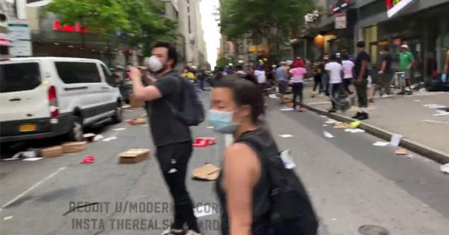 A Ride Through Downtown Philly During The Lootings