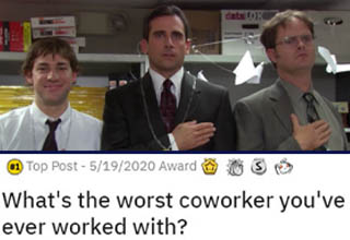 It's a sad reality of being in any workplace: there's always one person at every job who's just absolutely unbearable. You can't figure out for the life of you how they got hired in the first place, and what's even worse is if they somehow manage to <a href="https://www.ebaumsworld.com/pictures/people-share-the-insane-things-co-workers-have-gotten-away-with/86282400/" target="_blank">avoid getting fired</a> despite their obvious shortcomings.