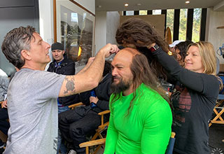 Some never before photos that show what really goes on behind the scenes on a Hollywood set. 