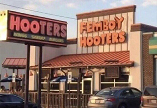 The world is ending so might as well be able to order some wings from a pretty dude in short shorts, right? In October of 2019, the concept of establishing a Hooters restaurant staffed by scantily-clad feminine crossdressing males was born.