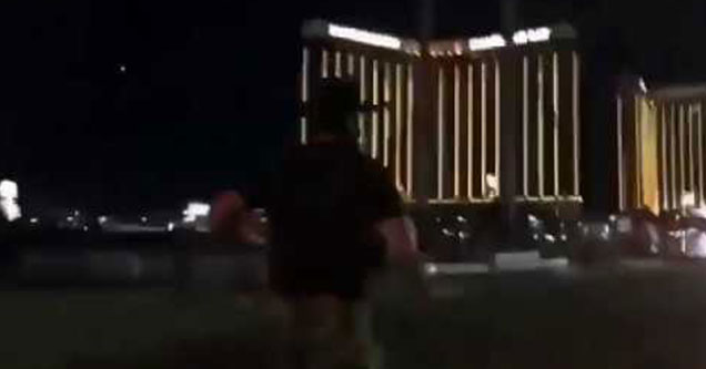 Dan Bilzerian Asking a Cop for a Gun during the Las Vegas Shooting