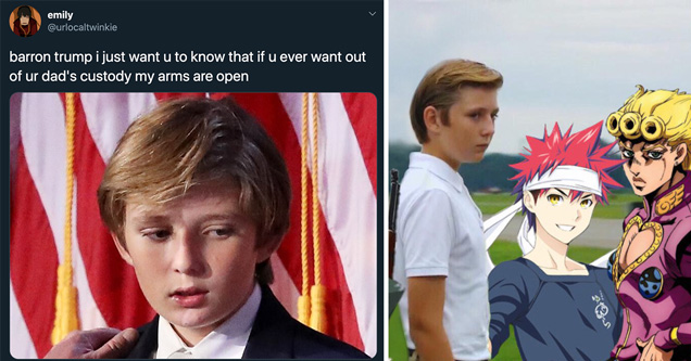 The Liberal Savior Complex Around Barron Trump Is Out Of Control