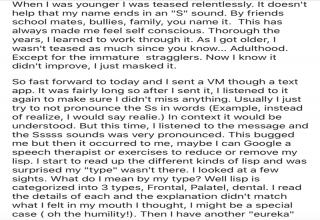 Man With Lifelong 'Lisp' Discovers He Just Learned the Wrong Way to Say ...