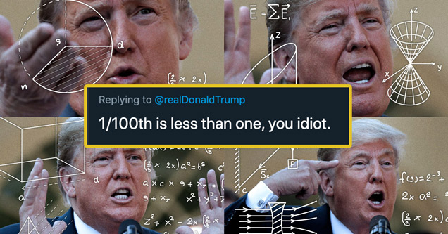 Donald Trump Proves Once And For All He Has The Biggest Math Skills ...