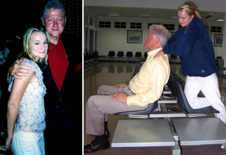 Three new photos show <strong><a href="https://www.ebaumsworld.com/pictures/every-known-photo-of-bill-clinton-with-child-sex-traffickers-ghislaine-maxwell-and-jeffrey-epstein/86325779/">Bill Clinton</a></strong> receiving a neck massage from Chauntae Davies in 2002 while on a trip with Jeffrey Epstein to Africa.
</br>
</br>
Davies, who was a massage therapist, was groomed by <strong><a href="https://www.ebaumsworld.com/pictures/pictures-of-celebrities-with-ghislaine-maxwell/86311435/">Ghislaine Maxwell</a></strong> and ended up being raped by Epstein for several years.
</br>
</br>
People naturally assumed something untoward was happening in the new photos of her and Clinton, but Davies has said that nothing sexual was happening at all in the photos. She was simply giving him a massage as a trained therapist.
</br>
</br>
Clinton probably isn't psyched that these photos are being released the same day he's set to speak at the Democratic National Convention, and while plenty claim this is clear evidence that Clinton engaged in rape and human trafficking, these particular photos may not actually be that <strong><a href="https://www.ebaumsworld.com/pictures/36-hot-girls-wearing-yoga-pants0-that-will-make-your-day-better/85891443/">juicy</a></strong>.
</br>
</br>
For something a little more scandalous, <strong><a href="https://www.ebaumsworld.com/videos/zacharias-holmes-attempts-something-way-out-of-his-skill-set/85197942/">click here</a></strong>.