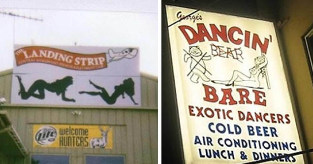 strip club names.