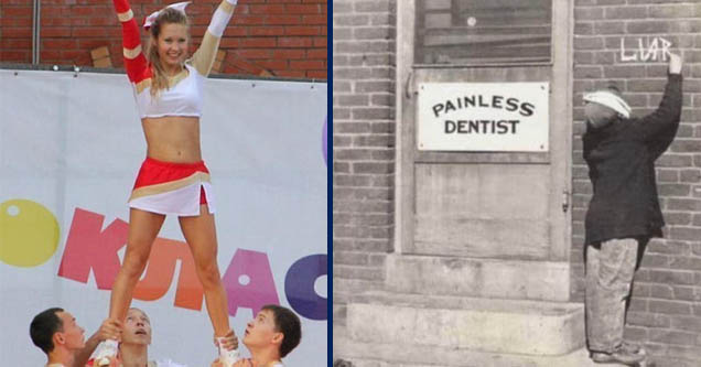 memes cheerleading - Kuas | painless dentist liar - Painless Dentist