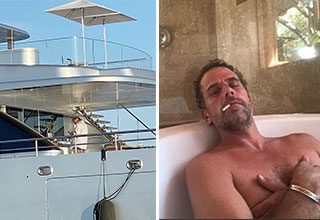 A video allegedly showing Hunter Biden smoking crack and getting a foot-job appeared online yesterday and were starting to think maybe politics isn't that lame after all. 