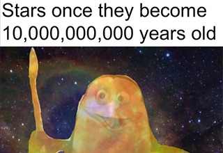 stars once they become 10,000,000 years old