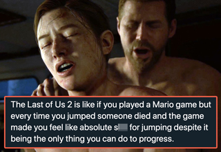 <strong><a href="https://gaming.ebaumsworld.com/pictures/the-funniest-video-game-memes-of-the-week/86222128/">The Game Awards</a></strong> are here again to remind us that this stupid year can't end without arbitrarily recognizing one game as being better than others, despite the game industry's insistence that gaming should be just about having fun.
</br>
</br>
Today TGA released the list of six titles competing for Game of the Year, and the inclusion of the controversial <strong><a href="https://gaming.ebaumsworld.com/pictures/the-last-of-us-part-ii-apparently-sucks-and-fans-let-it-be-known-with-memes/86298521/"><em>The Last of Us Part II</em></a></strong> reminded people how much they hated that game.
</br>
</br>
Rather than being anything positive, this <strong><a href="https://gaming.ebaumsworld.com/pictures/21-awkward-celebrity-photos-from-gamecubes-launch-party-19-years-ago-today/86455074/">phony awards show</a></strong> is just an excuse to rile people up and possibly increase sales for whichever titles win.
</br>
</br>
There's no good reason to tune into this crap, but it is funny to see people so triggered over their precious <strong><a href="https://gaming.ebaumsworld.com/pictures/63-best-gaming-memes-that-were-definitely-saving-this-week/86217760/">video games</a></strong>.