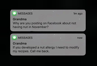 These are just something else. You ever get a weird text from your Grandma? I know I have. Pretty much everything she sends me is nonsensical. Gotta love those <a href="https://www.ebaumsworld.com/pictures/52-fun-randoms-to-spice-up-the-day/86455970/"><strong>funny </strong></a> times in our lives.
