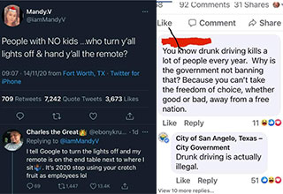 The internet can be a great place to get a few good laughs in.  One place, in particular, is the comment section. People try their best to stand out amongst the crowd and sometimes it results in a hilarious or witty comment, other times it falls flat (which can be hilarious on its own) and they end up getting roasted in the most public of fashions. Sometimes a person has a blunder in the facts or main points of their arguments resulting in someone who actually knows what they are talking about swooping in and delivering a dose of internet vigilante justice.

<br/><br/>
Some people think they're just so <a href="https://www.ebaumsworld.com/pictures/23-comments-that-were-totally-next-level/85669964/"><strong>funny</strong></a>, but beware, because there is always someone funnier lurking around the corner. Here's a collection of <a href="https://www.ebaumsworld.com/pictures/28-quick-witted-comments-that-were-on-point/86382240/"><strong>funny comments that hit their mark</strong></a>. Be thankful you're not in here, but don't worry there's always next week! So sit back and take a gander at these funny comments that hit the mark.
