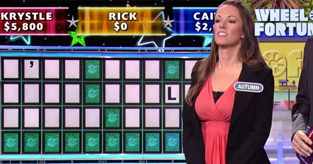 a woman on wheel of fortune who won a million dollars