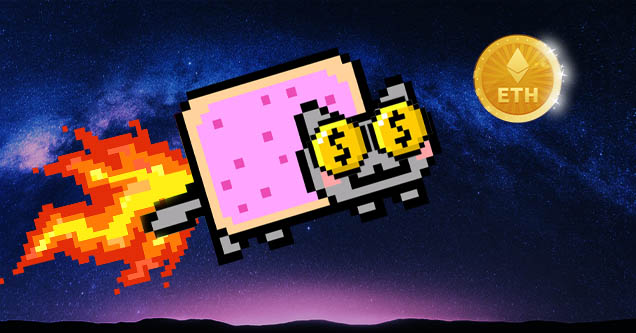 Popular meme and now NFT nyan cat sold for over 600k