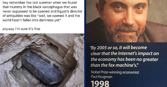 egyptian black granite sarcophagus - hey remember last summer when we found that mummy in the black sarcophagus that was never supposed to be opened and Egypt's director of antiquities was  | paul krugman -