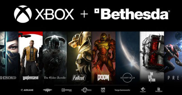 Xbox buys Bethesda GamePass line-up - 20 games coming to game pass today