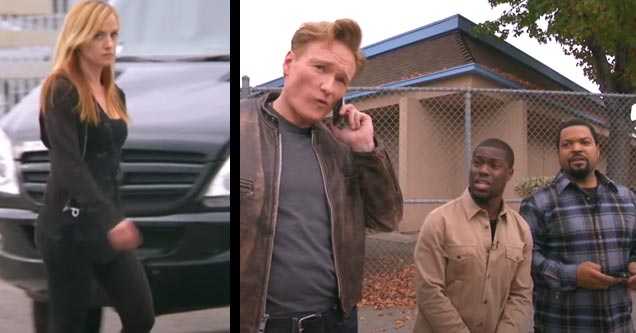 conan obrien kevin hart and ice cube