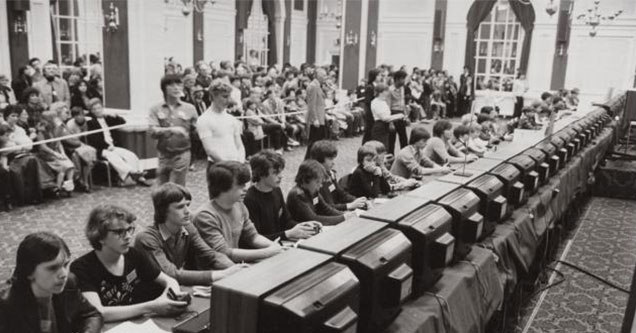 the odd history of gaming tournaments -  1980 Space Invaders Tournament