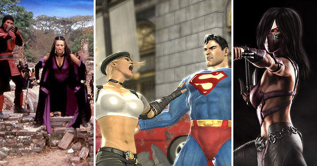 Cancelled Canon -  time Mortal Kombat angered censors - MK film screenshot, superman fight scene