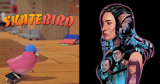 anticipated indie games coming in 2021 -  Skatebird - Chinatown Detective Agency