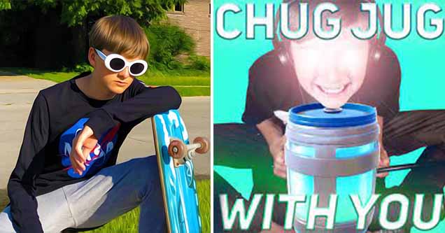 Leviathan, the creator of the Chug Jug With You meme