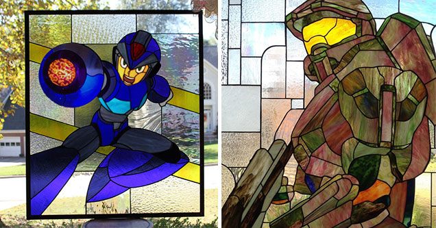 31 Stained Glass Artworks For The Reverent Nerd Gaming Gallery