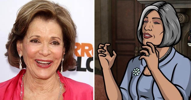 jessica walter at arrested development premiere | mallory archer