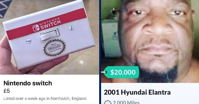 nintendo switch but it isnt | 2001 hyundai elantra meme - $20,000 2001 Hyundai Elantra 2,000 Miles